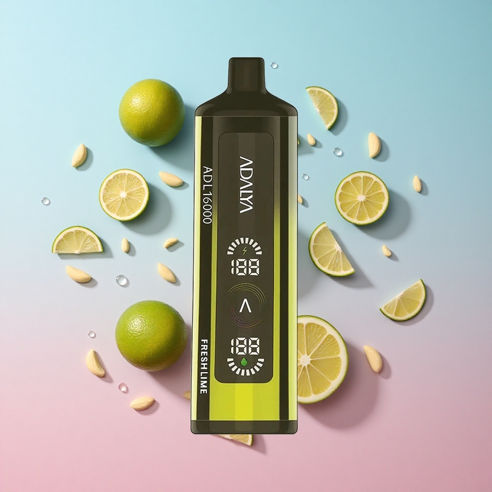 Adalya ADL 16000 PRO 16000 Puffs Jednokratna Vape Svježa Limeta Smart Mesh Coil Croatia Vape Wholesale