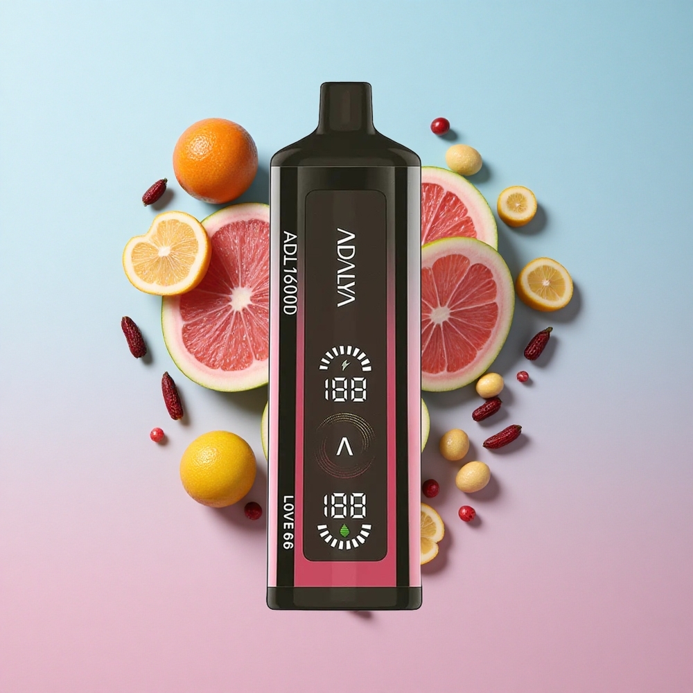Adalya ADL 16000 PRO 16000 Puffs Ljubav 66 Trobojni Gradijent Croatia Vape Wholesale