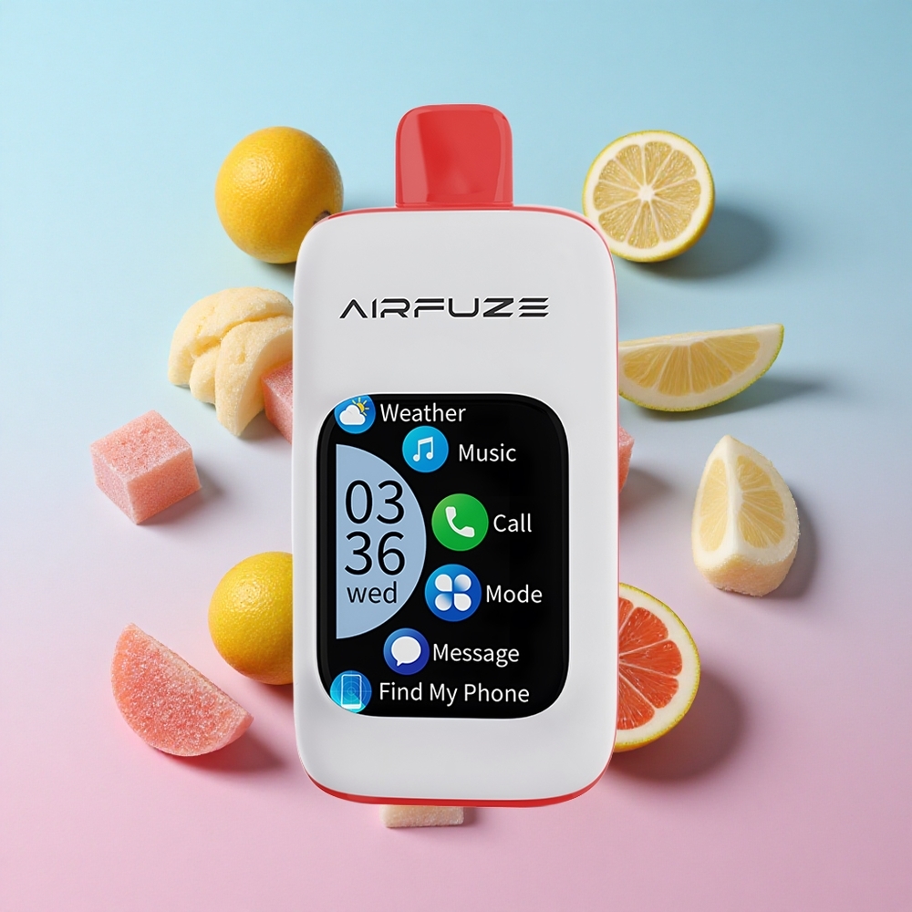 AirFuze Smart 30000 Puffs Jednokratna Vape Kiseli Gumeni Bombon Tip-C punjač & 900mAh baterija Croatia Vape Wholesale