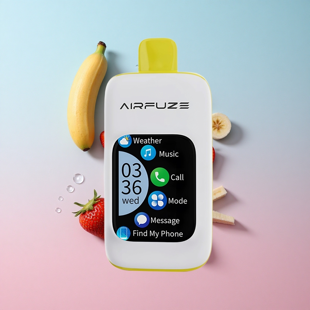 AirFuze Smart Pro 40000 Puffs Jagoda Banana Croatia Vape Wholesale