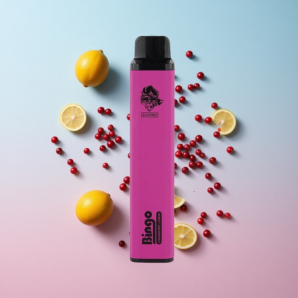Aivono AIM BINGO 4000 Puffs Jednokratna Vape Brusnica Limun 10mL 1000mAh Croatia Vape Wholesale