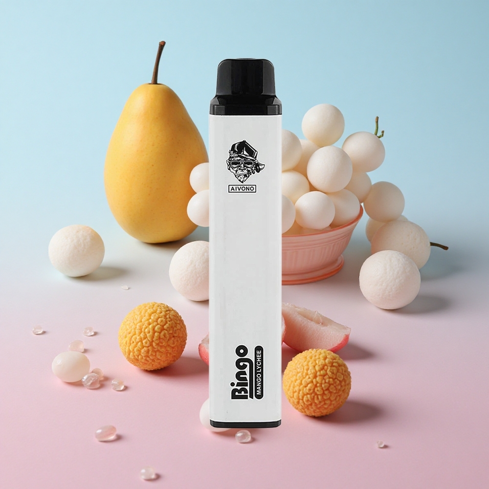 Aivono AIM BINGO 4000 Puffs Mango Liči 10mL tekućine 1000mAh baterija Croatia Vape Wholesale