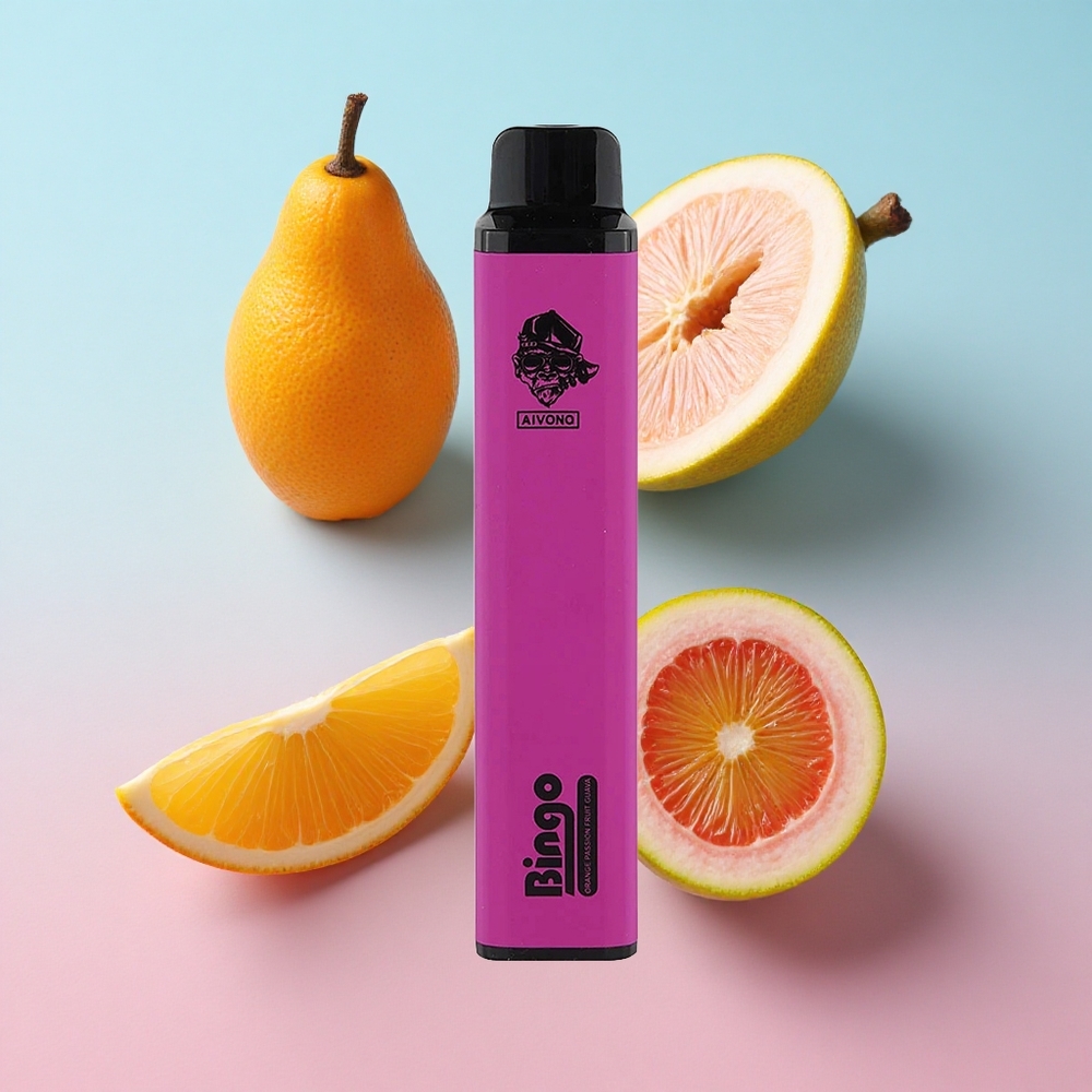 Aivono AIM BINGO 4000 Puffs Naranča Pasiflora Guava 10mL 1000mAh Croatia Vape Wholesale