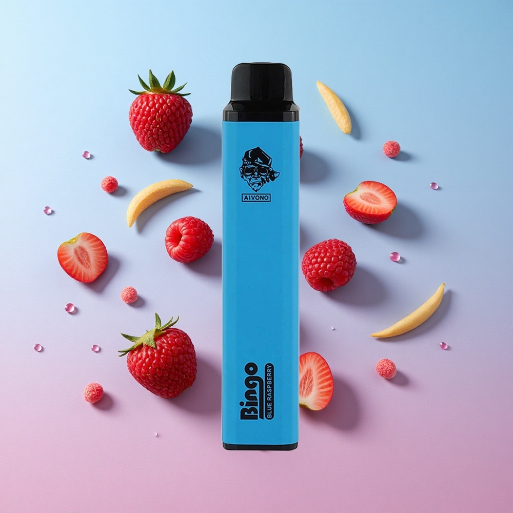 Aivono AIM BINGO 4000 Puffs Plava Malina Jednokratna Vape 10mL 1000mAh Croatia Vape Wholesale
