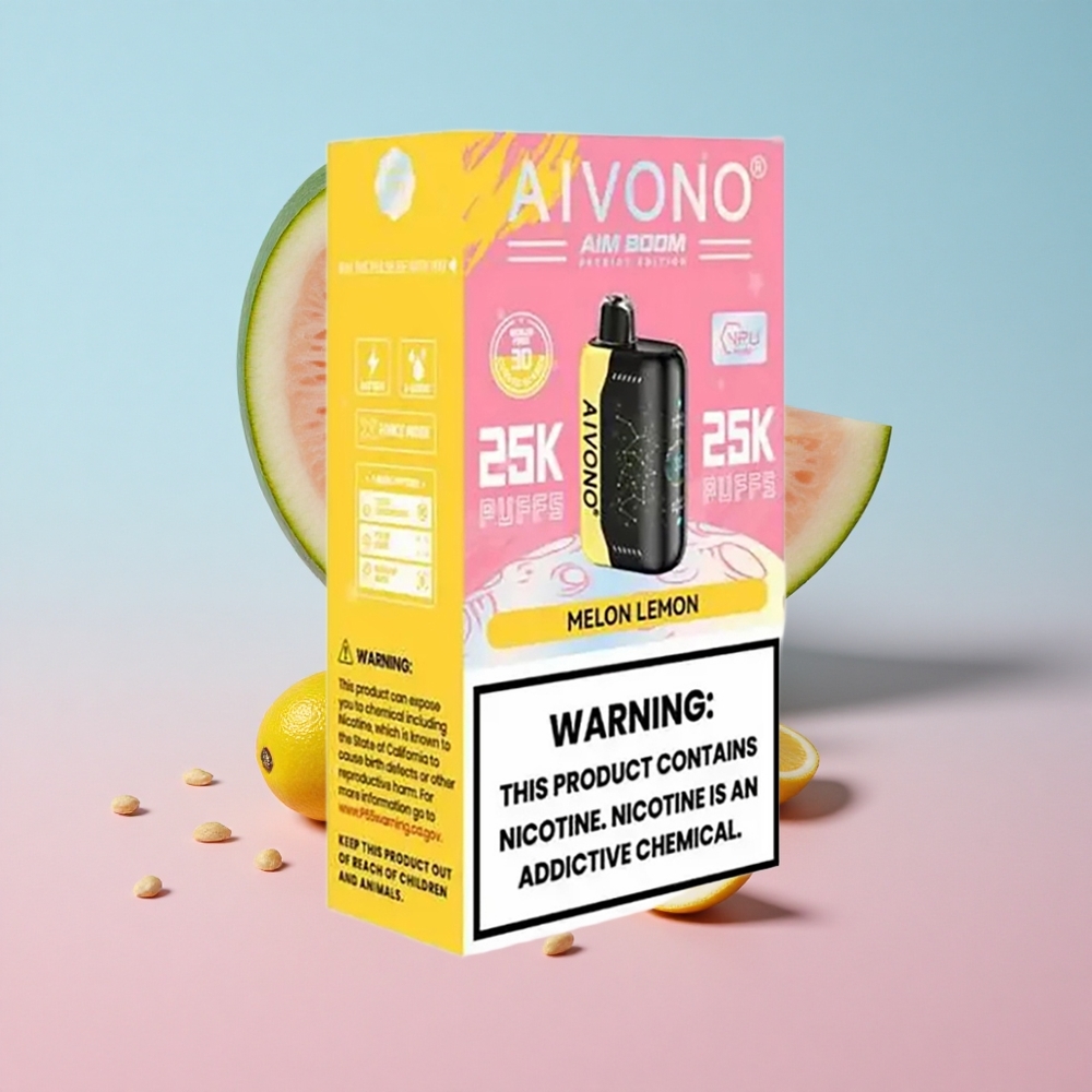 Aivono AIM BOOM 25000 Puffs Aromu Dinja Limun 28ml Kapacitet E-Tekućine Croatia Vape Wholesale