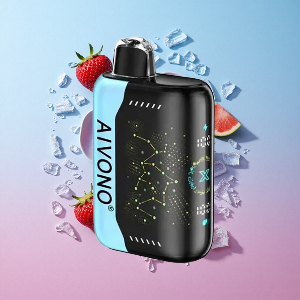 Aivono AIM BOOM 25000 Puffs Plava Malina Led Aroma 28ml Kapacitet E-Tekućine Croatia Vape Wholesale