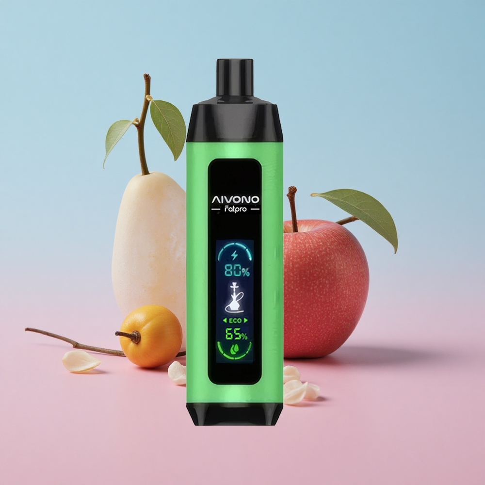 Aivono AIM FATPRO 22000 Puffs Dvije Jabuke 28ml E-tekućina 0.6 ohm Mesh Coil Croatia Vape Wholesale