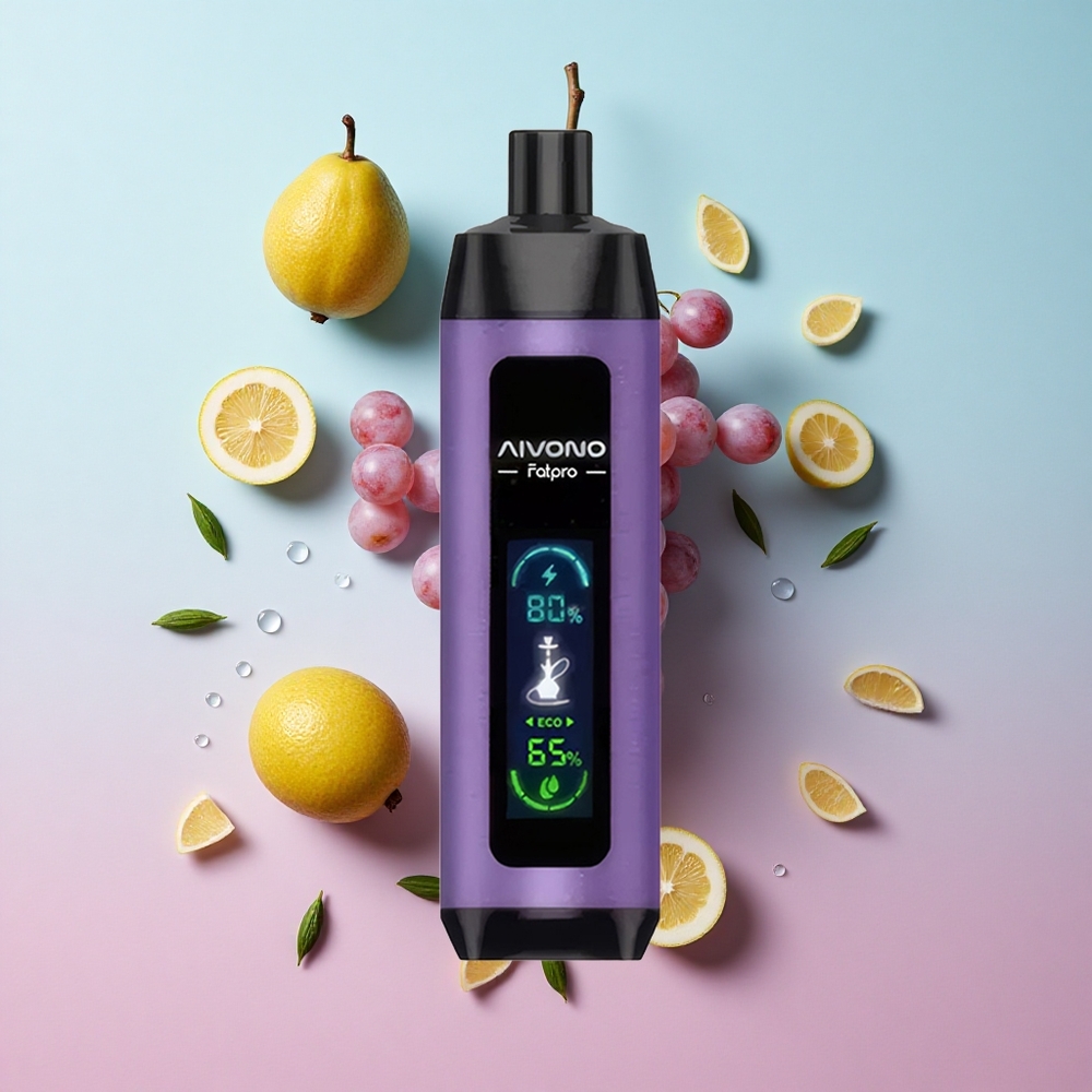 Aivono AIM FATPRO 22000 Puffs Grožđe Meta 28ml E-tekućina Croatia Vape Wholesale