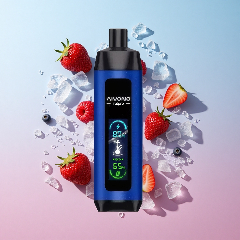 Aivono AIM FATPRO 22000 Puffs Jagoda Led 28ml E-tekućina 10 Okusa Croatia Vape Wholesale