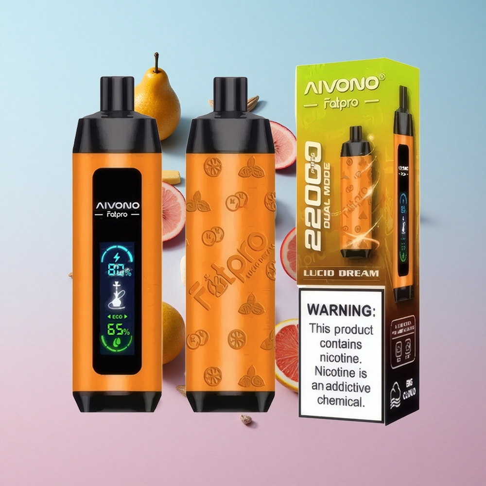 Aivono AIM FATPRO 22000 Puffs Jednokratna Vape Lucid Dream (0%,2%,3%,5% Nikotin, 28ml E-tekućina) Croatia Vape Wholesale