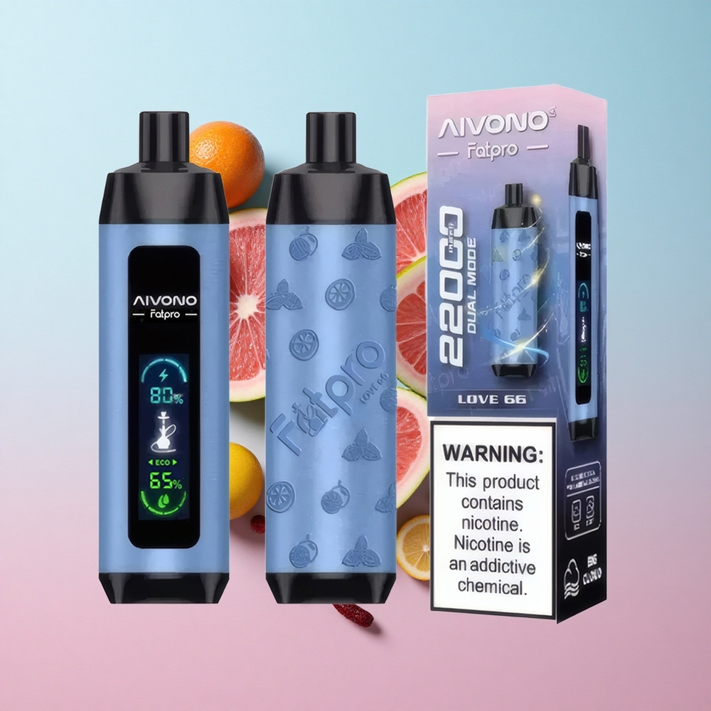 Aivono AIM FATPRO 22000 Puffs Ljubav 66 Aroma 10 Okusa 28ml E-tečnost Croatia Vape Wholesale