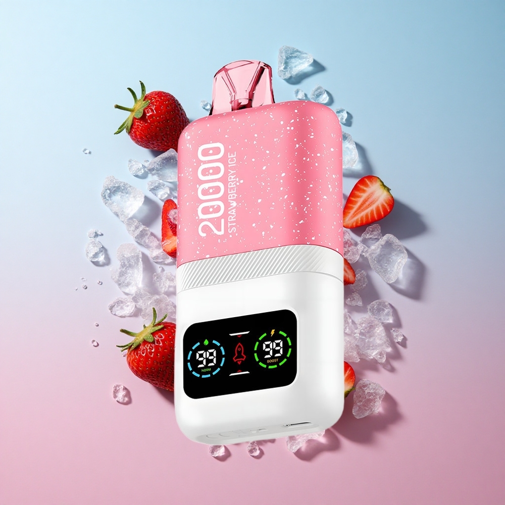 Aivono AIM MAGIC 20000 Puffs Jagoda Led Dual Mesh Coils Croatia Vape Wholesale