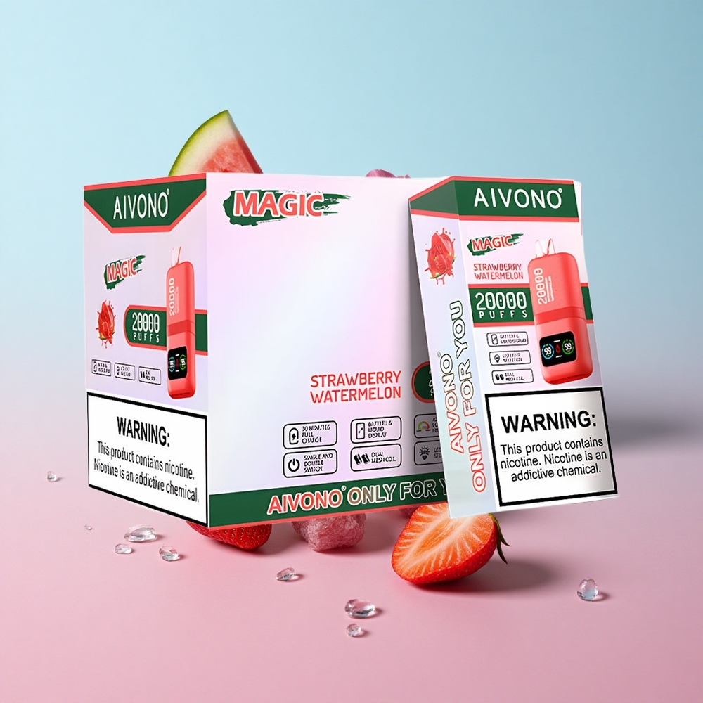 Aivono AIM MAGIC 20000 Puffs Jagoda lubenica Dual Mesh Coils Croatia Vape Wholesale