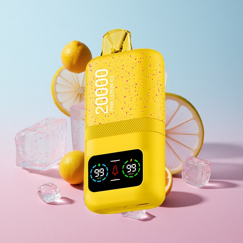 Aivono AIM MAGIC 20000 Puffs Ružičasti Limun Led 26ml E-tekućina Dual Mesh Coils Croatia Vape Wholesale