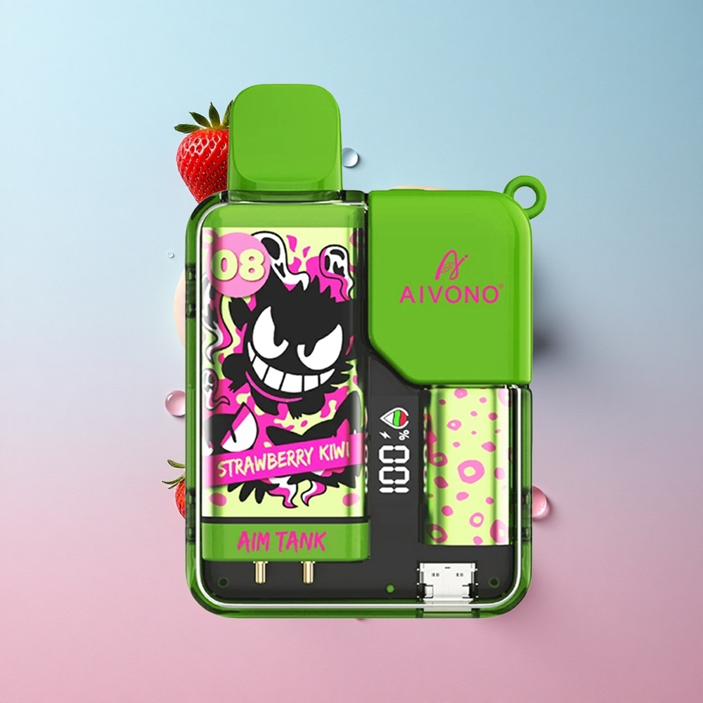 Aivono AIM-TANK 9500 Puffs Jagoda-Kivi 18ml Kapacitet Tekućine Croatia Vape Wholesale