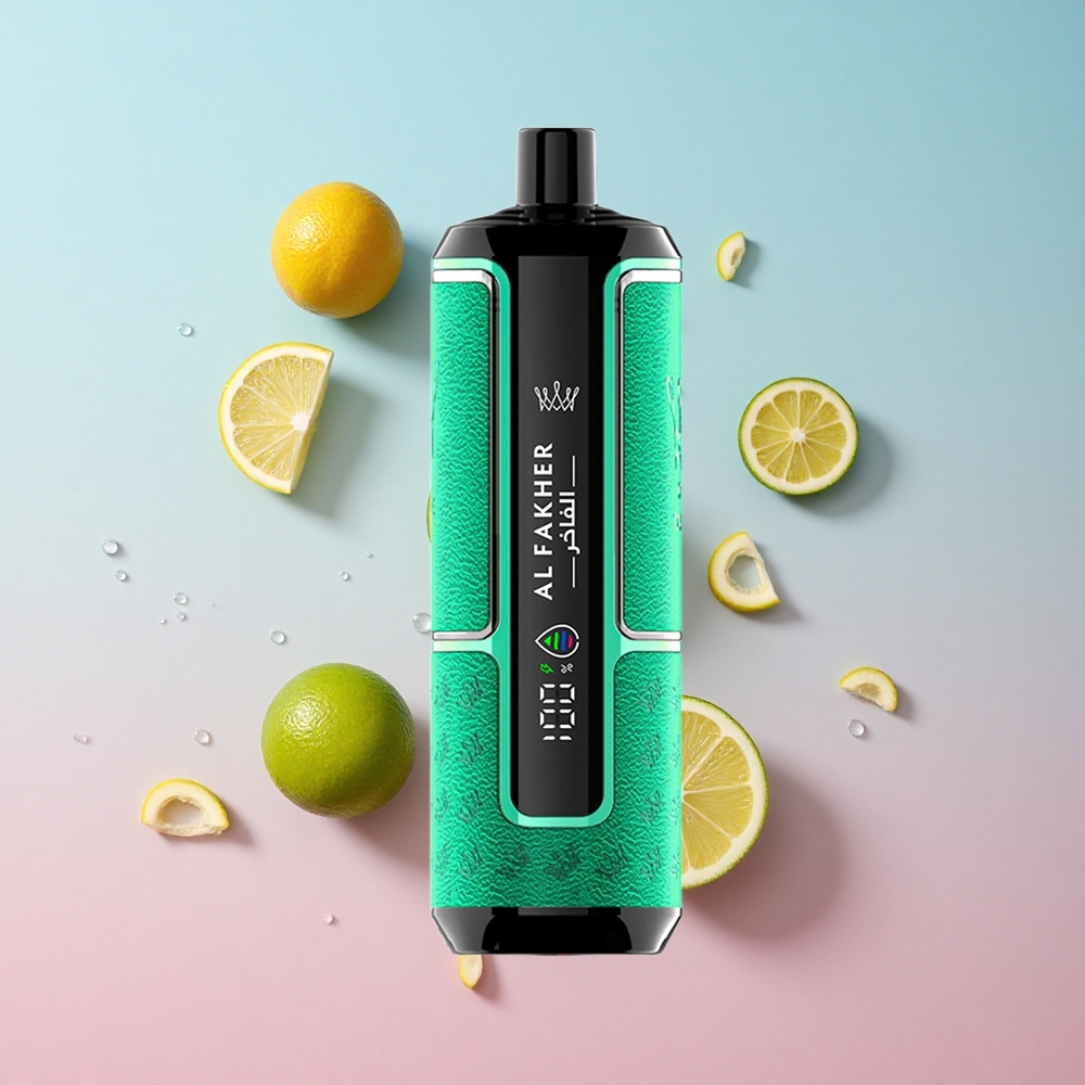 Al Fakher Crown Bar 15K Hypermax DTL 15000 Puffs Limun Limeta 22ml Croatia Vape Wholesale