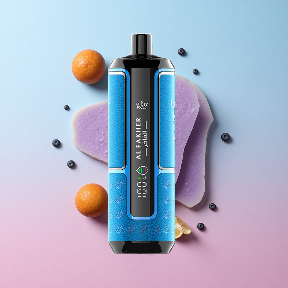 Al Fakher Crown Bar 15K Hypermax Jednokratna Vape Kit Borovnica Žvakaća Guma 15000 Puffs Croatia Vape Wholesale