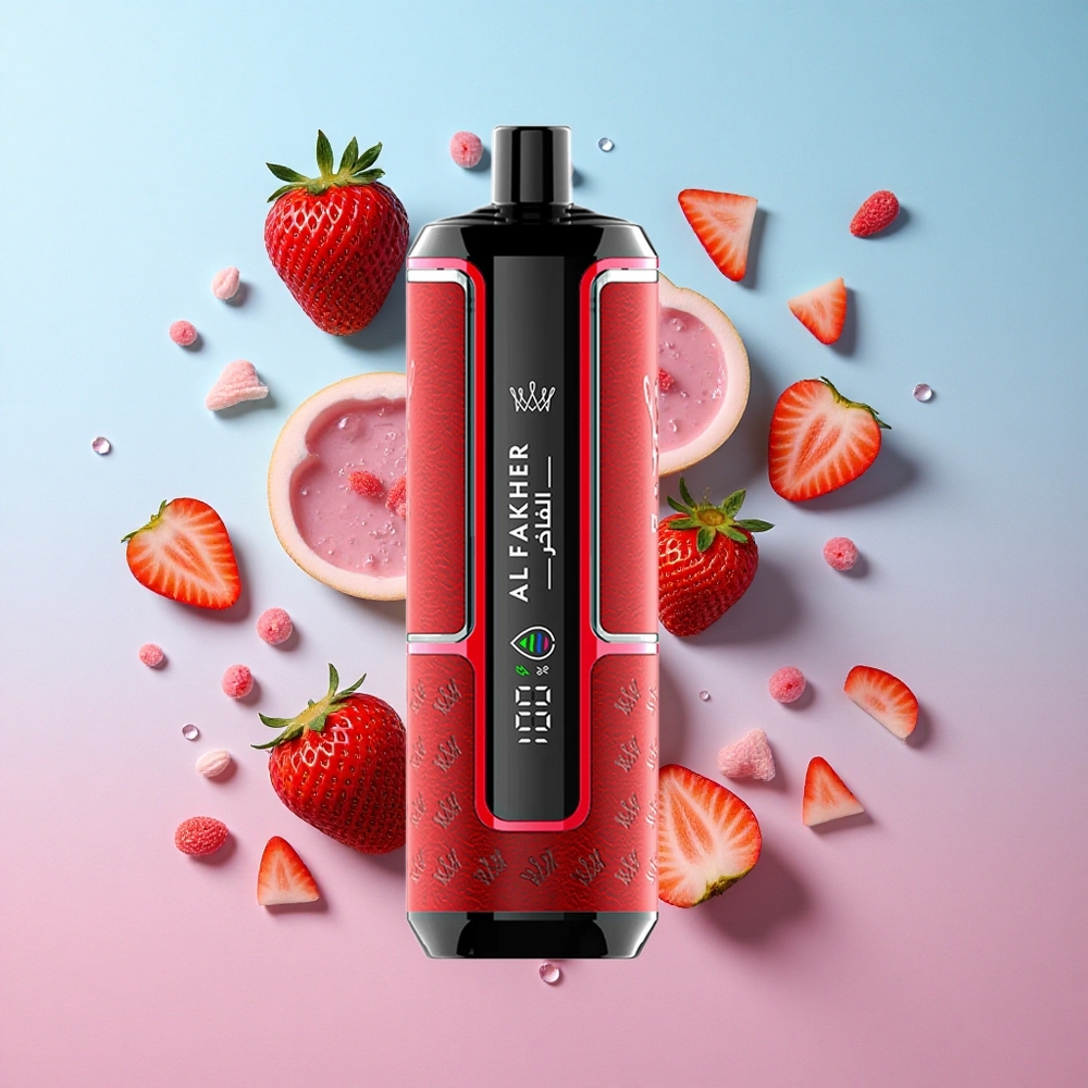 Al Fakher Crown Bar 15K Hypermax Jednokratna Vape Kit Jagoda Punch – 15000 Puffova, 22ml, Croatia Vape Wholesale