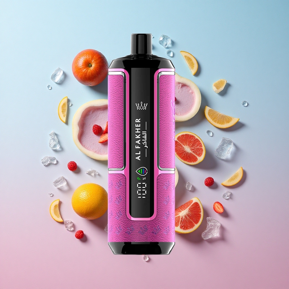 Al Fakher Crown Bar 15K Hypermax Jednokratna Vape Kit Luch Led 15000 Puffs 22ml Croatia Vape Wholesale
