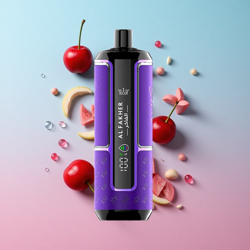 Al Fakher Crown Bar 15K Hypermax Jednokratna Vape Kit Trešnja Fiesta 22ml DTL Croatia Vape Wholesale