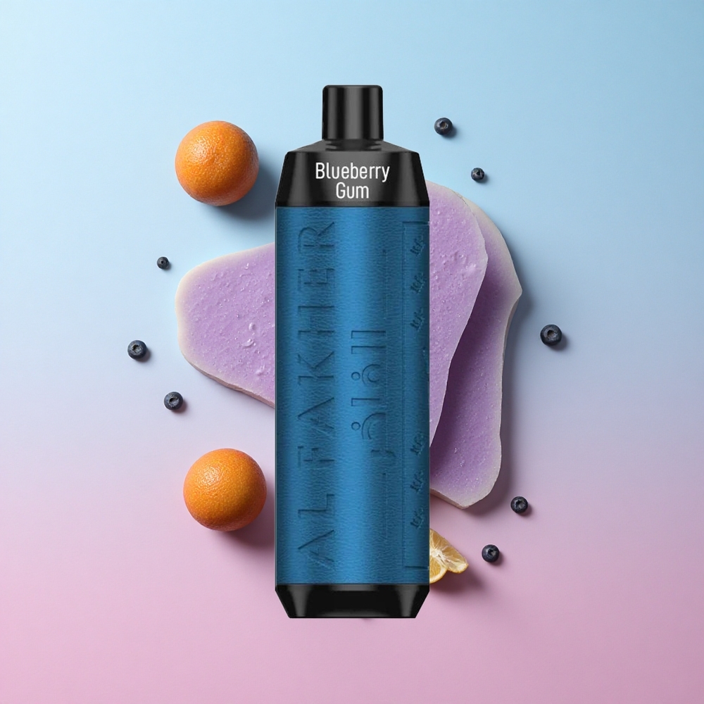 Al Fakher Crown Bar 8000 Crystal Jednokratna Vape Borovnica Žvakaći Gumus Croatia Vape Wholesale