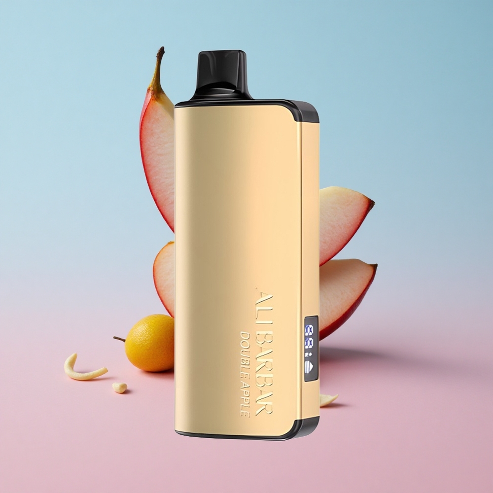 Alibarbar Ingot 9000 Puffs Dvostruka Jabuka 22ml Kapacitet Tekućine Croatia Vape Wholesale
