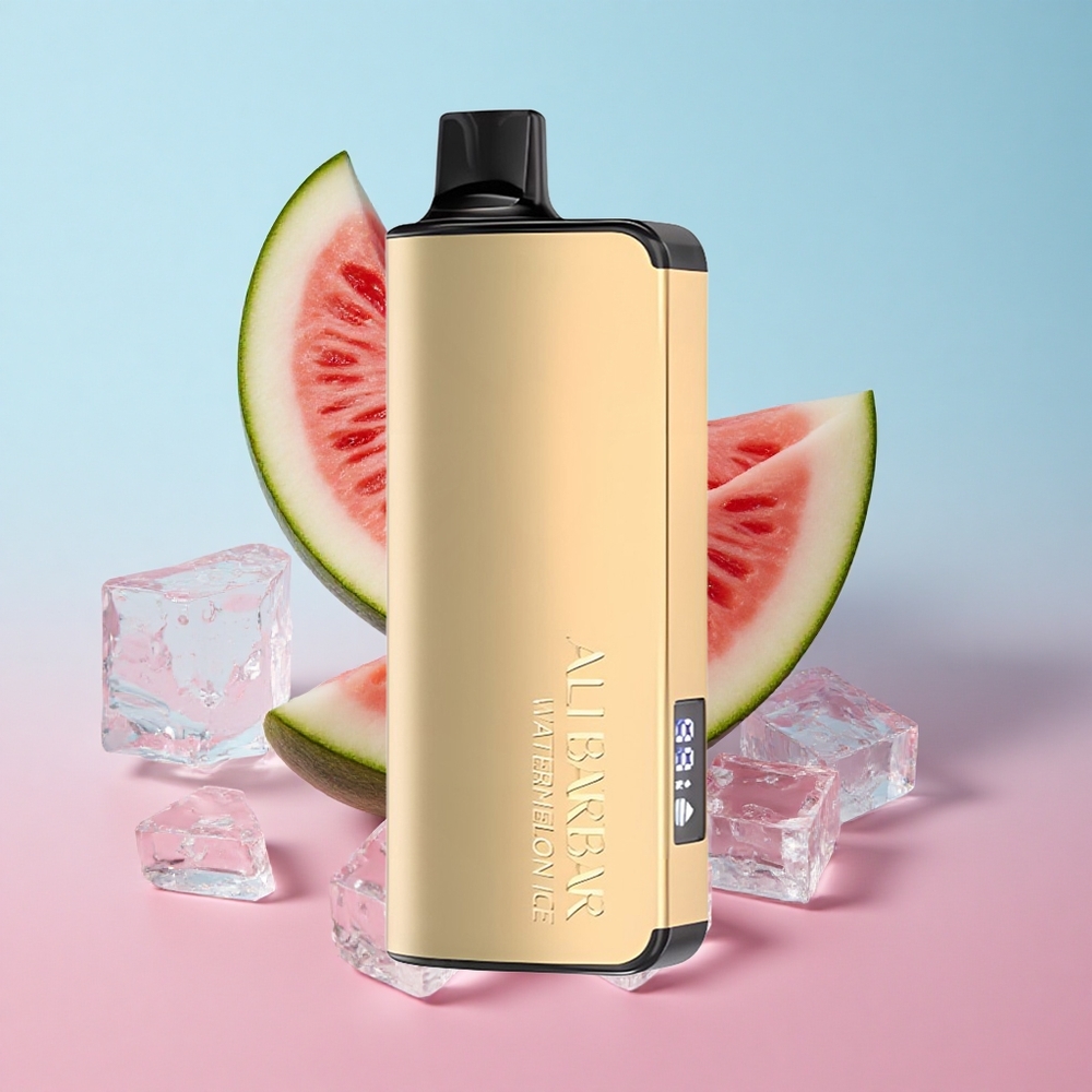 Alibarbar Ingot 9000 Puffs Lubenica Led Kombinacija 22ml Kapacitet Tekutine Croatia Vape Wholesale