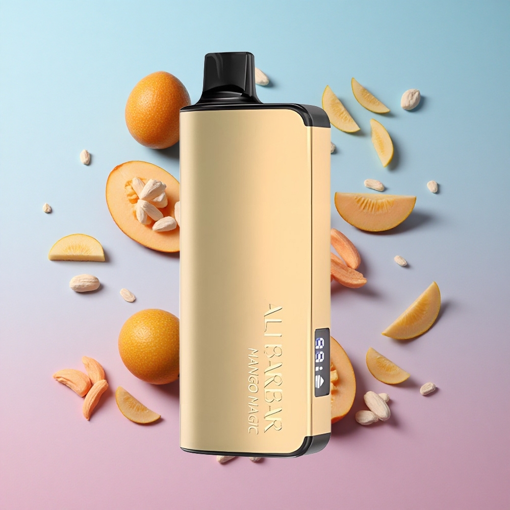 Alibarbar Ingot 9000 Puffs Mango Čarolija 22ml Kapacitet Tekućine Croatia Vape Wholesale