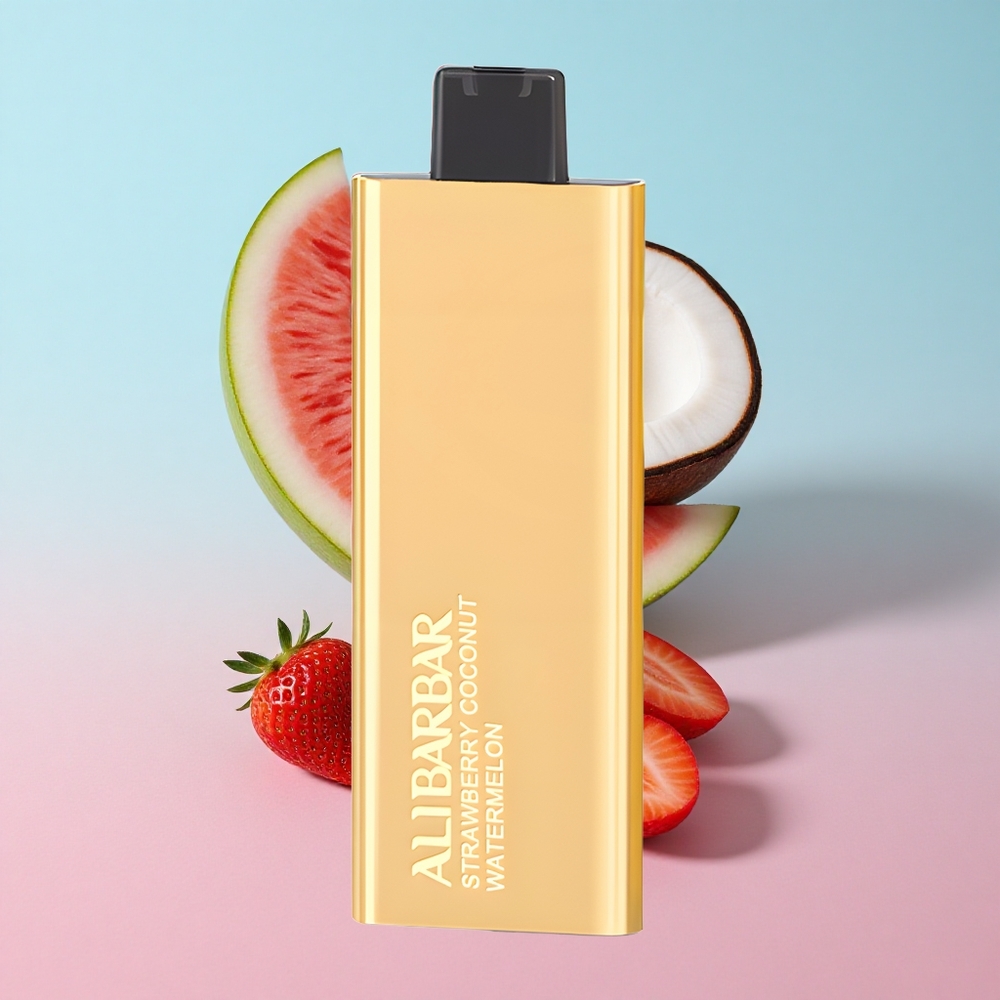 Alibarbar Pandora 7000 Puffs Jagoda Kokos Lubenica 17 ml E-tekućina Croatia Vape Wholesale
