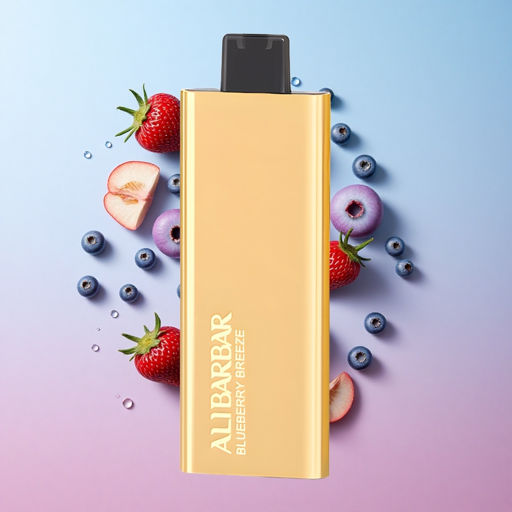 Alibarbar Pandora 7000 Puffs Jednokratna Vape Borovnički Povjetarac 17 ml Croatia Vape Wholesale