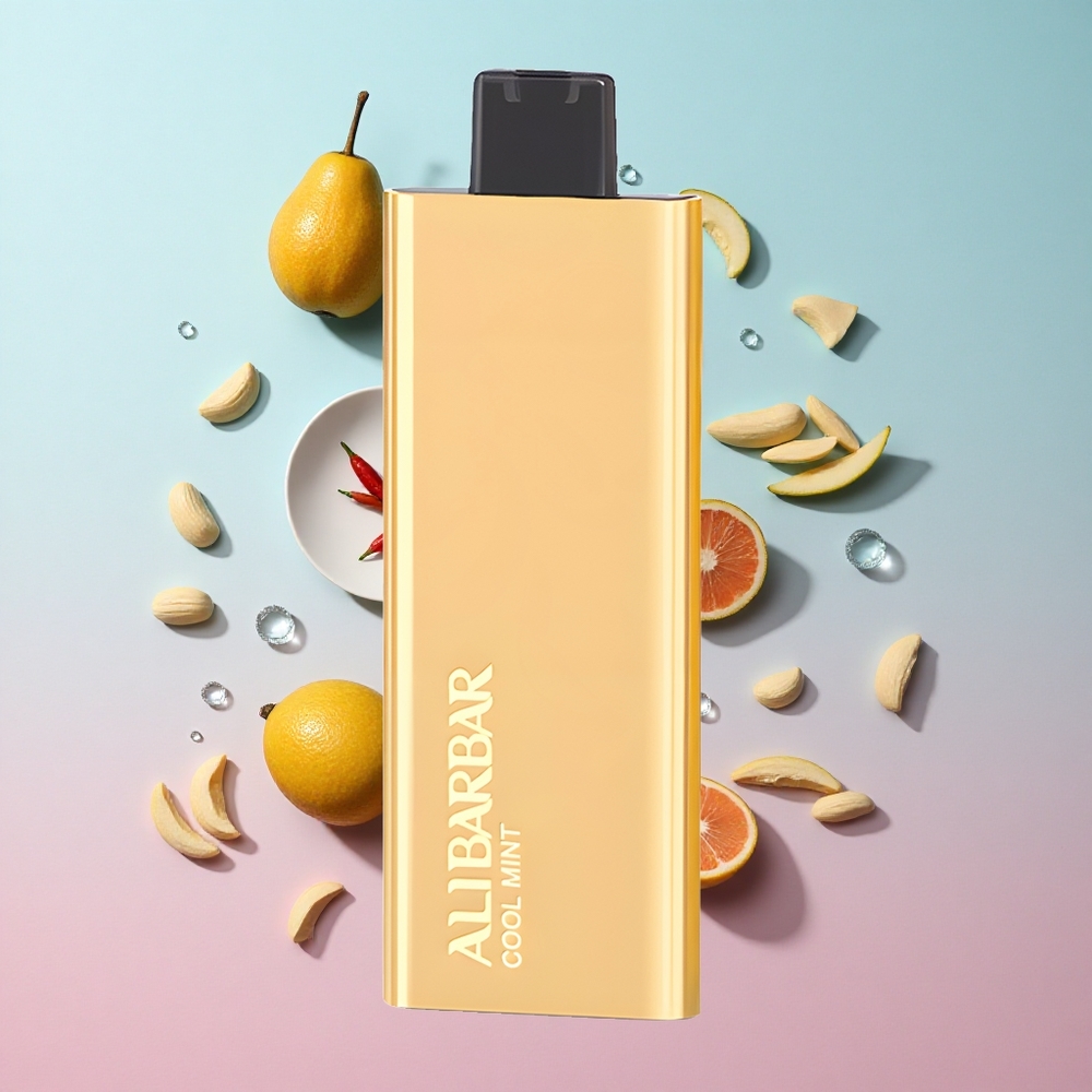 Alibarbar Pandora 7000 Puffs Jednokratna Vape Cool Mint (Hladna Meta) 17 ml Croatia Vape Wholesale