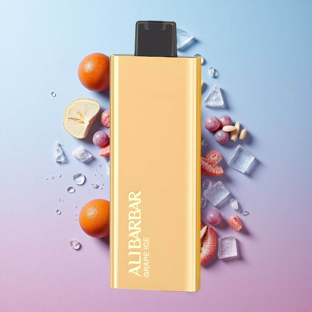Alibarbar Pandora 7000 Puffs Jednokratna Vape Grožđe Led Croatia Vape Wholesale