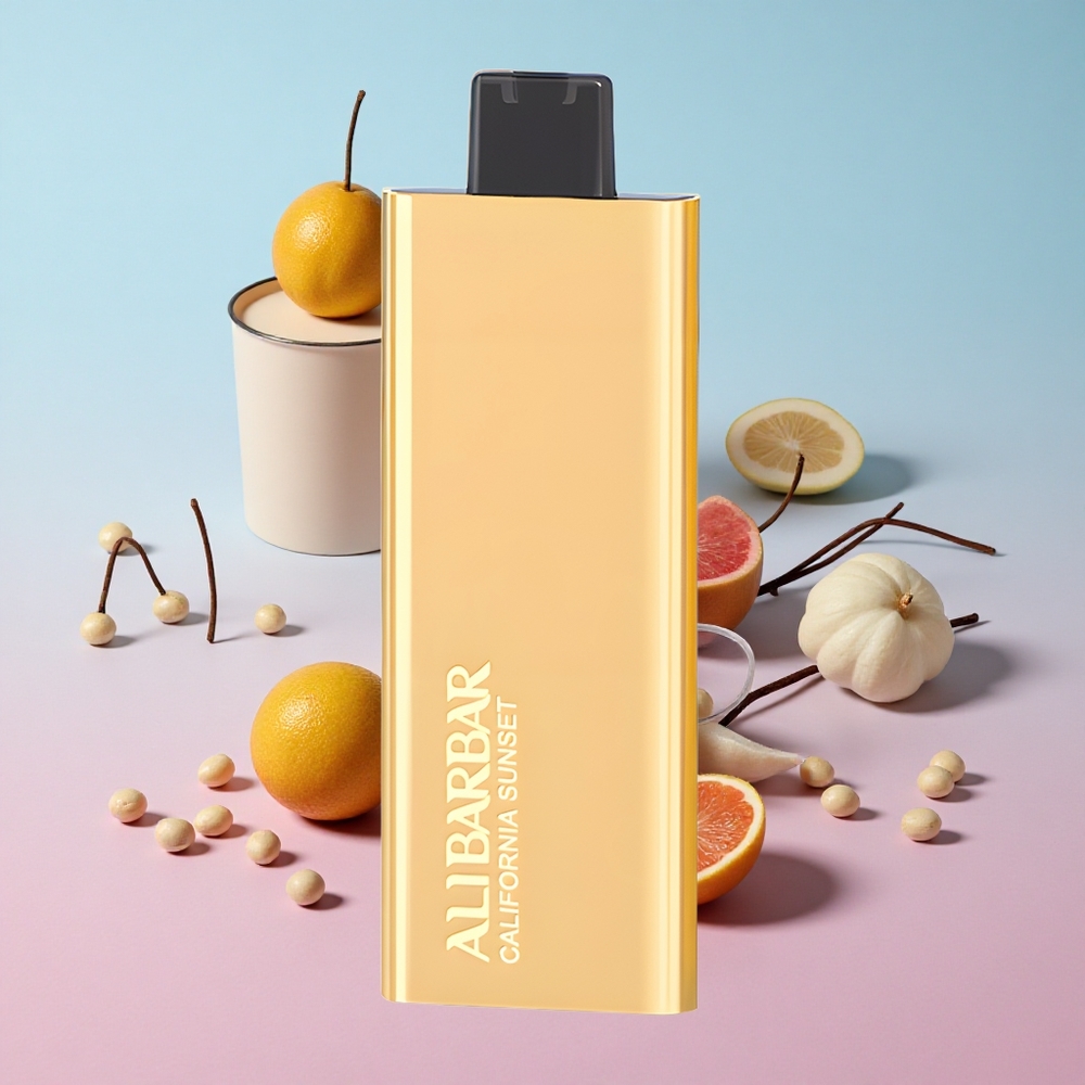Alibarbar Pandora 7000 Puffs Jednokratna Vape Kalifornijski Zalazak sa 17 ml tekućine Croatia Vape Wholesale