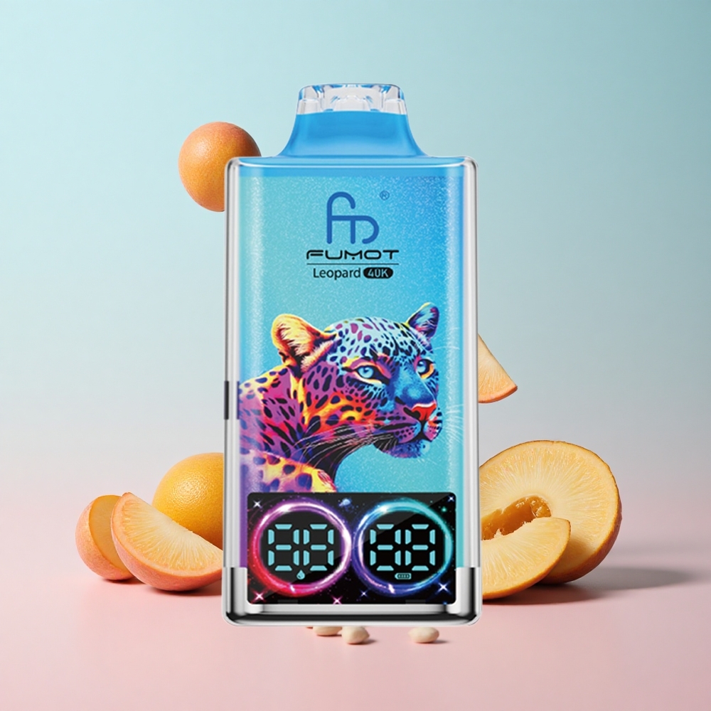 Fumot Leopard 40K Puffs Breskva Mango Ananas Dual Mesh Croatia Vape Wholesale