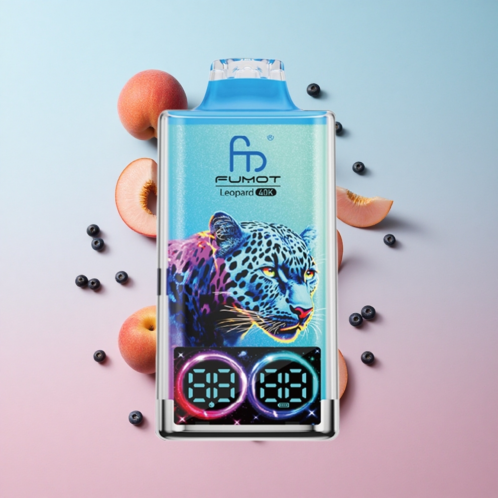 Fumot Leopard 40K Puffs Briska Jagoda Dual Mesh Croatia Vape Wholesale