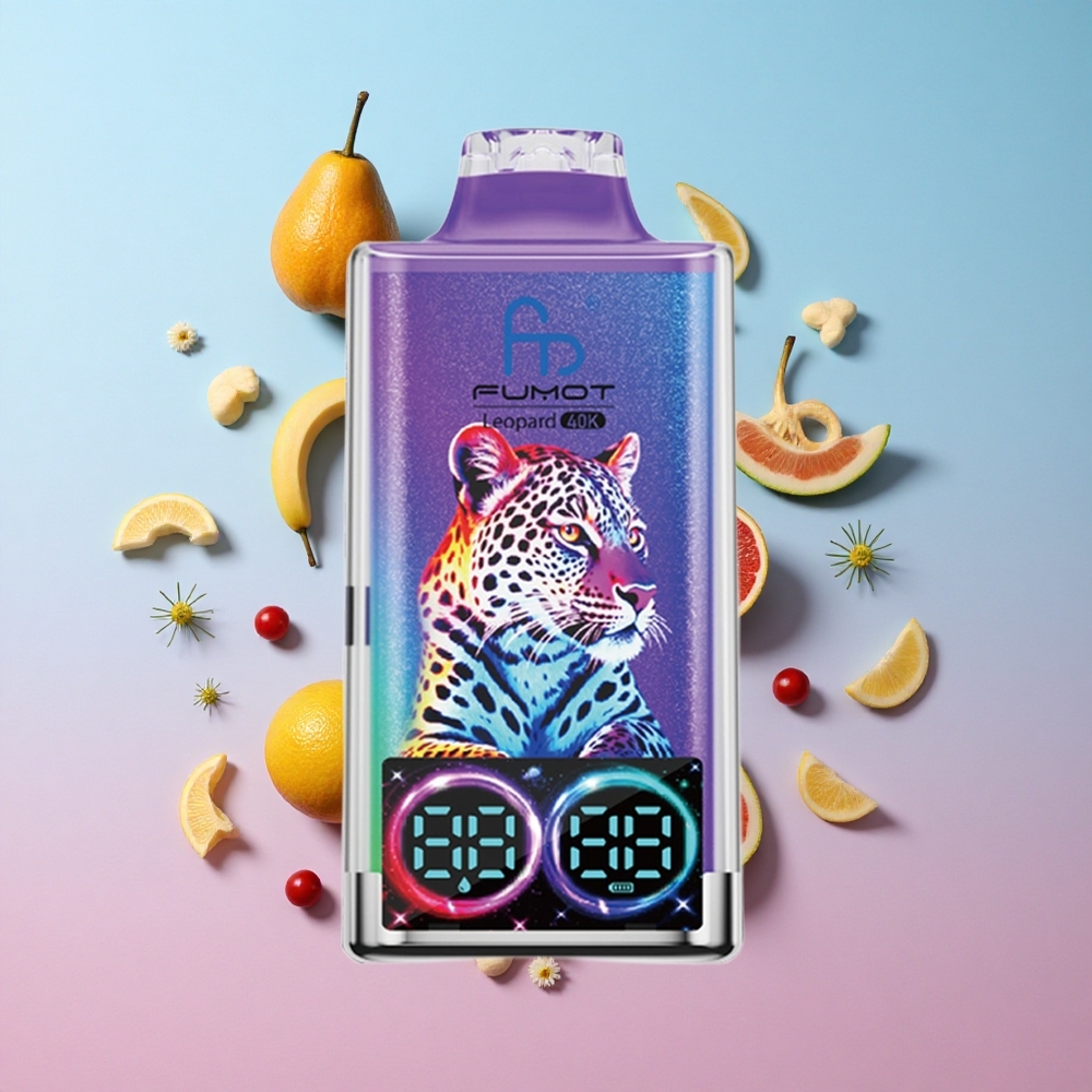 Fumot Leopard 40K Puffs Dual Mesh Mr Plavi Croatia Vape Wholesale