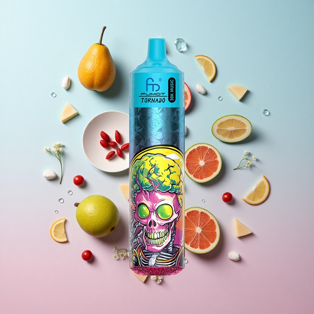Fumot RandM Tornado 30000 Puffs Mint Ice (Ledena Meta) 30mL Croatia Vape Wholesale