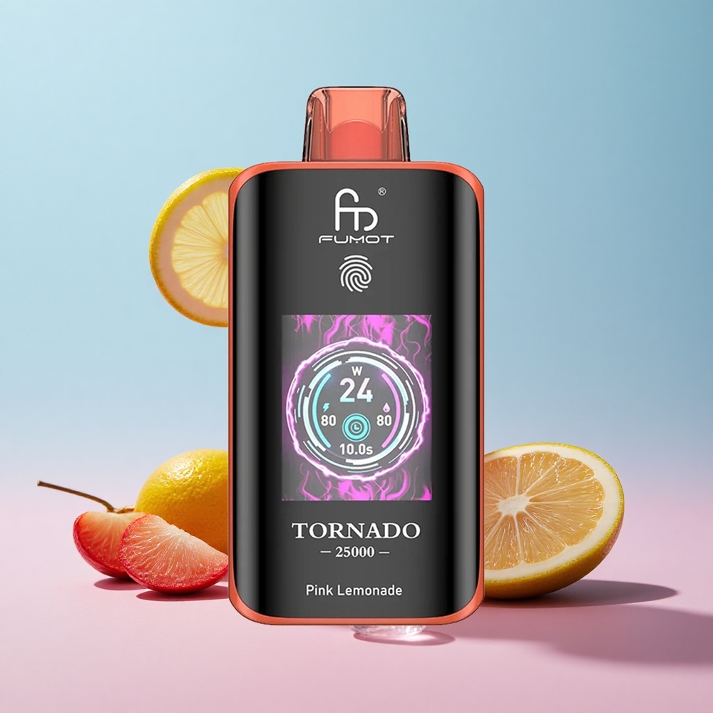 Fumot Tornado 25000 Puffs Rođendanska Limunada 20ml Pre-filled E-liquid Croatia Vape Wholesale