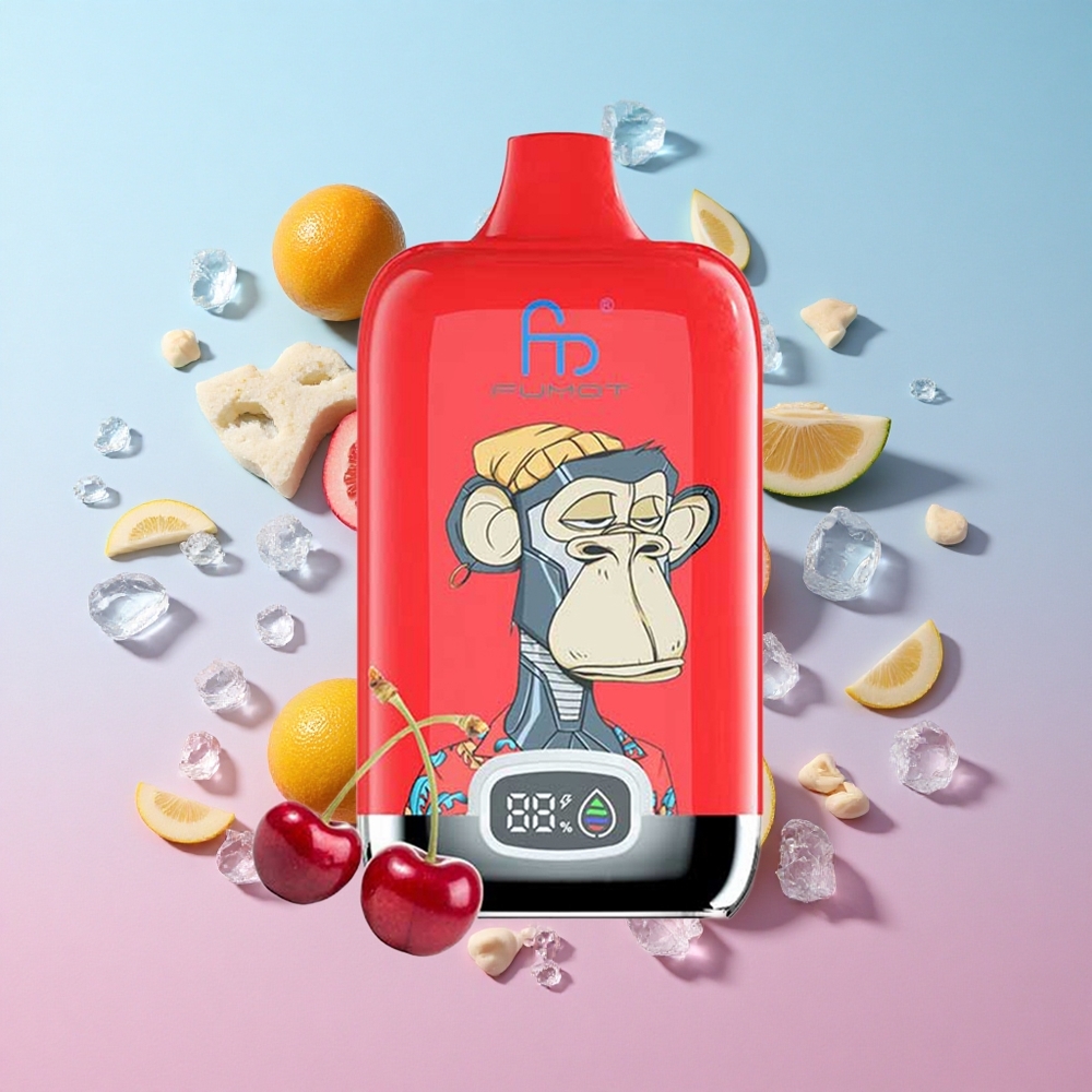 Fumot Tornado Digital Box 12000 Puffs Ledeni Bombon 20ml E-Liquid MTL Croatia Vape Wholesale