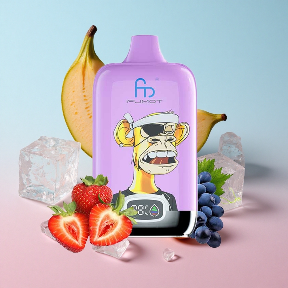Fumot Tornado Digital Box 12000 Puffs Mango Na Ledu 20ml E-Likvid Mesh Coil Croatia Vape Wholesale