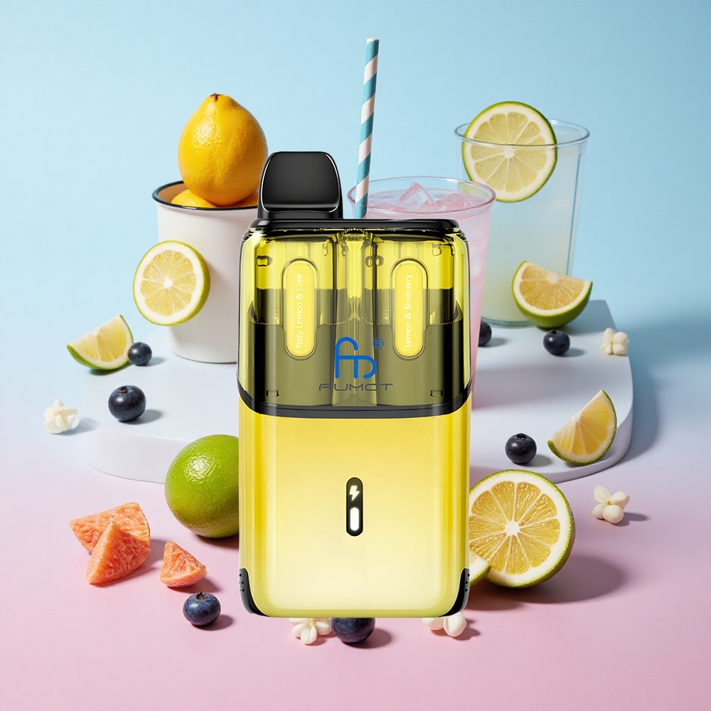Fumot Ultra T32000 32000 Puffs Fizzy Limun & Limeta Limun & Borovnica Croatia Vape Wholesale