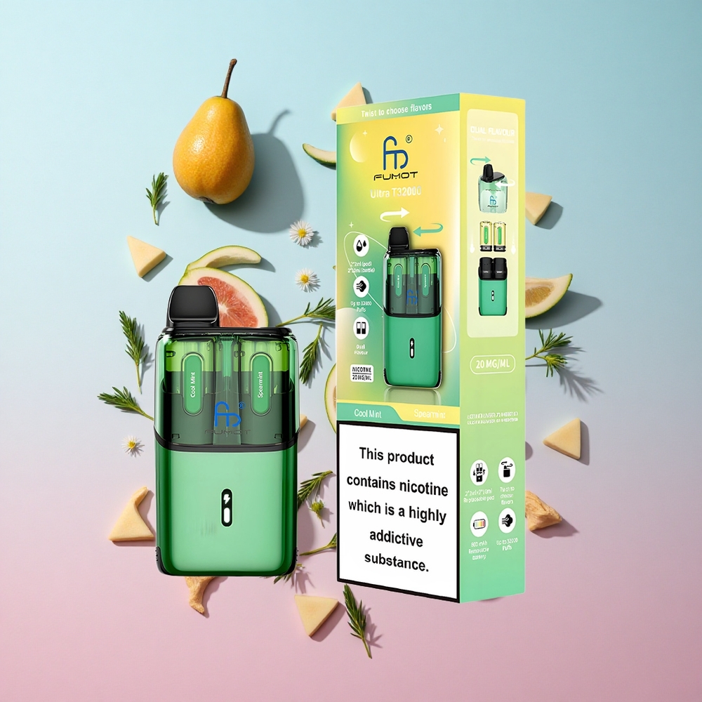 Fumot Ultra T32000 32000 Puffs Hladna metvica Puzava metvica Croatia Vape Wholesale