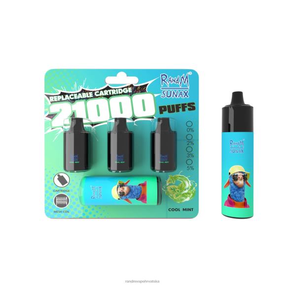 RandM Disposable Vape - RandM Sunax 21000 zamjenjivi vape uređaj za kontrolu protoka zraka 1 kom N6ZTB270 miješano bobičasto voće