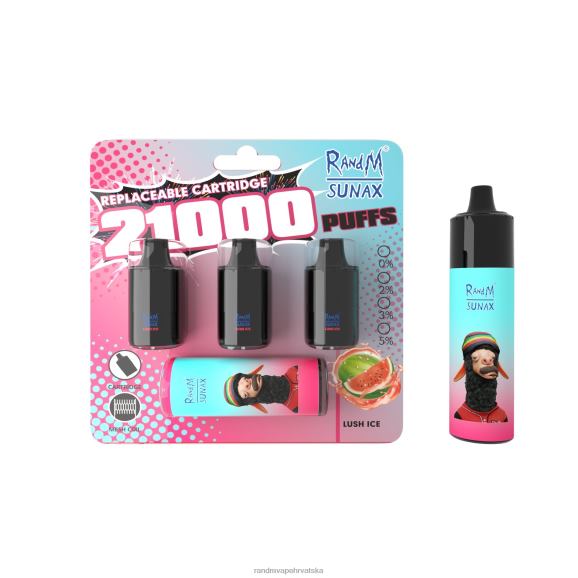 RandM Disposable Vape - RandM Sunax 21000 zamjenjivi vape uređaj za kontrolu protoka zraka 1 kom N6ZTB270 miješano bobičasto voće