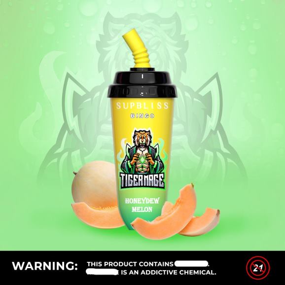RandM Disposable Vape - RandM Supbliss Bingo 8000 vape pod uređaj 1 kom N6ZTB261 sakura grožđe