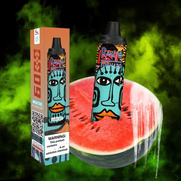 RandM Disposable Vape - RandM Tornado 6000 Vape Pod uređaj za kontrolu protoka zraka 1 kom N6ZTB288 mlijeko od banane