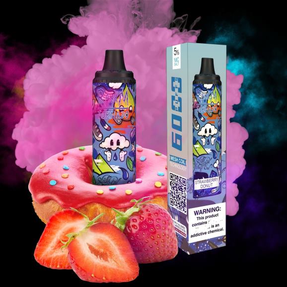 RandM Disposable Vape - RandM Tornado 6000 Vape Pod uređaj za kontrolu protoka zraka 1 kom N6ZTB288 mlijeko od banane