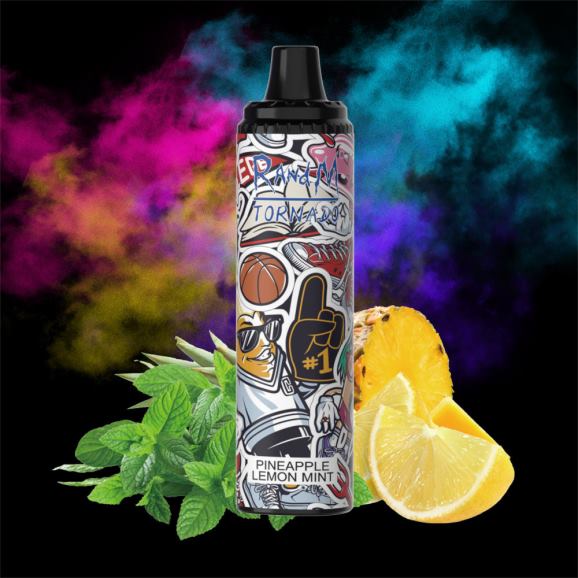 RandM Disposable Vape - RandM Tornado 6000 Vape Pod uređaj za kontrolu protoka zraka 1 kom N6ZTB288 mlijeko od banane