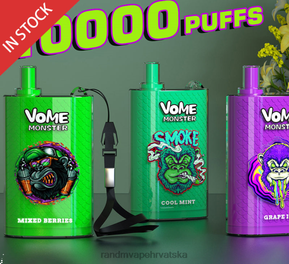 RandM Vape Online - RandM Vome Monster 10000 Vape Pod uređaj za kontrolu protoka zraka 1 kom N6ZTB277 bujni led