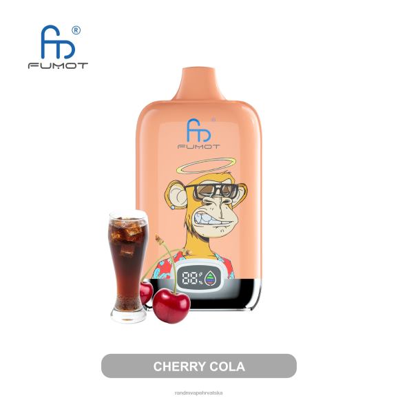 RandM Vape Online - Fumot Original RandM Digital Box 12000 baterija i vape uređaj s tekućim zaslonom N6ZTB16 cherry cola